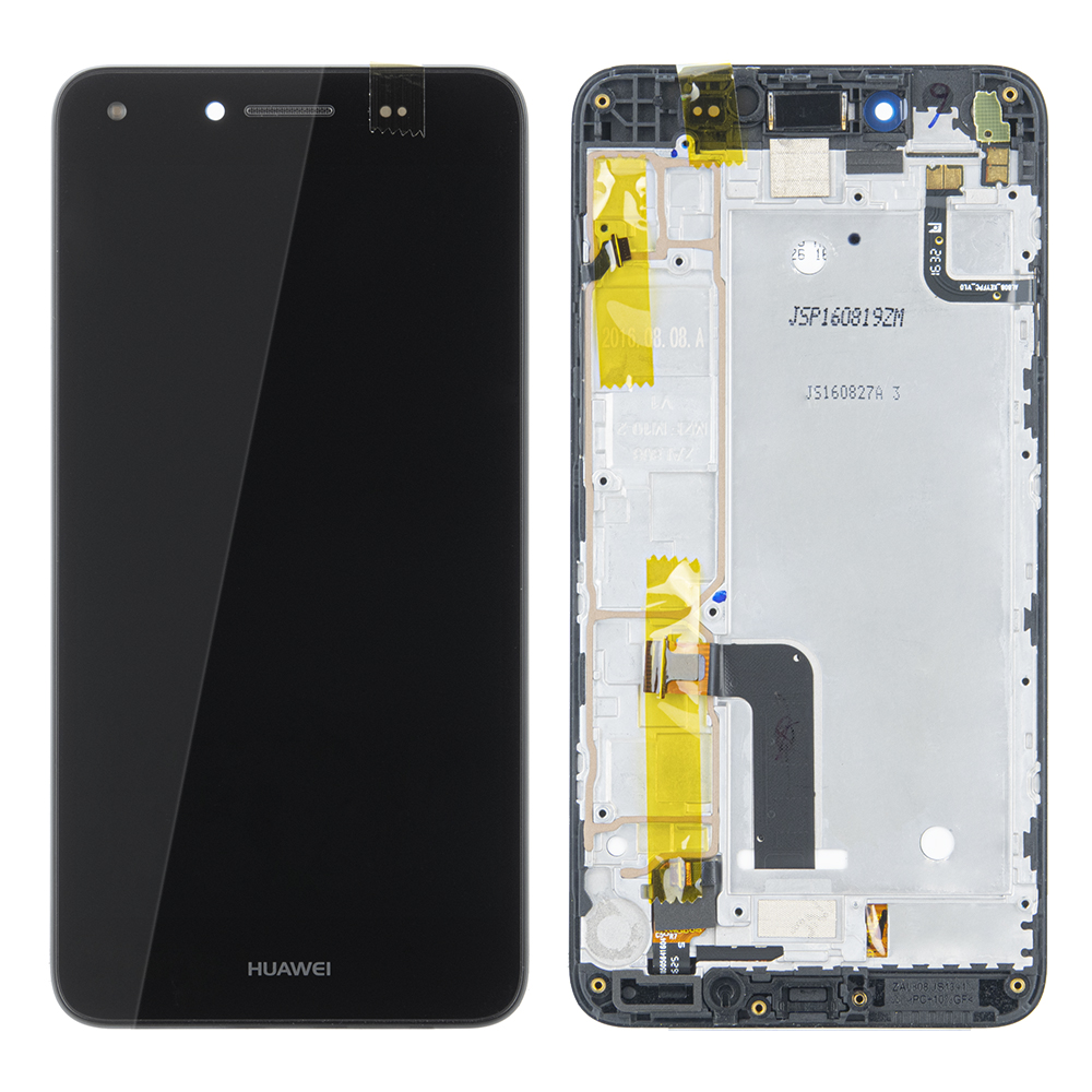 WYŚWIETLACZ LCD DO HUAWEI Y5 II 4G Z RAMKĄ CZARNY 97070NVH ORYGINAŁ SERVICE PACK