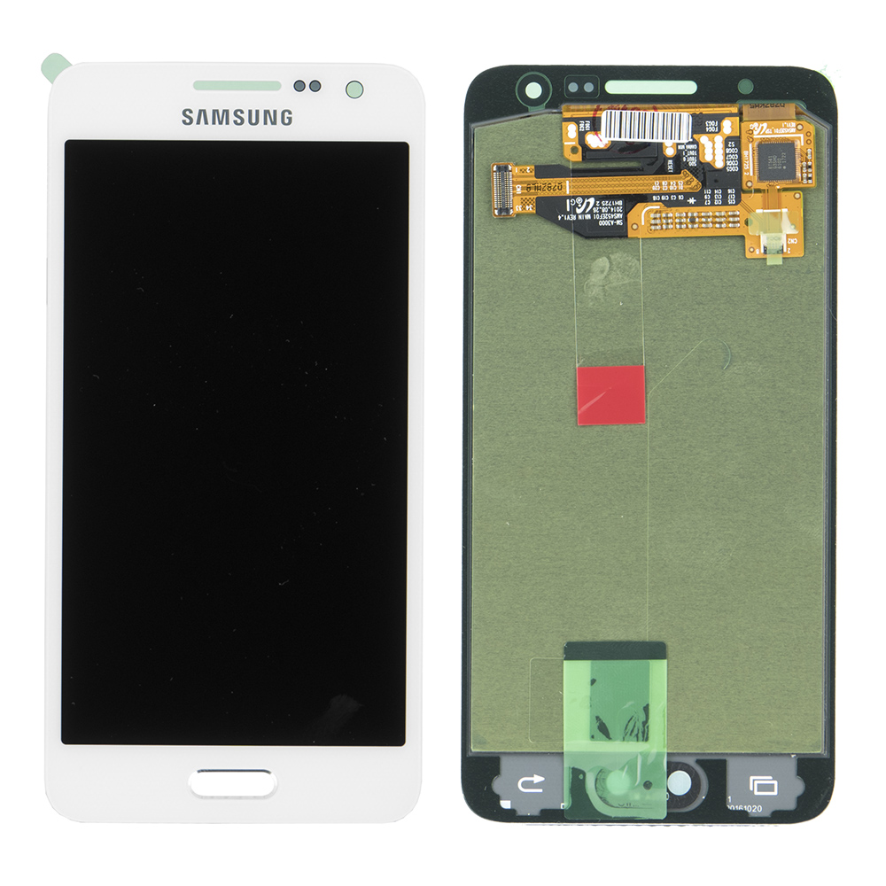 WYŚWIETLACZ LCD DO SAMSUNG A300 GALAXY A3 BIAŁY GH97-16747A ORYGINAŁ SERVICE PACK