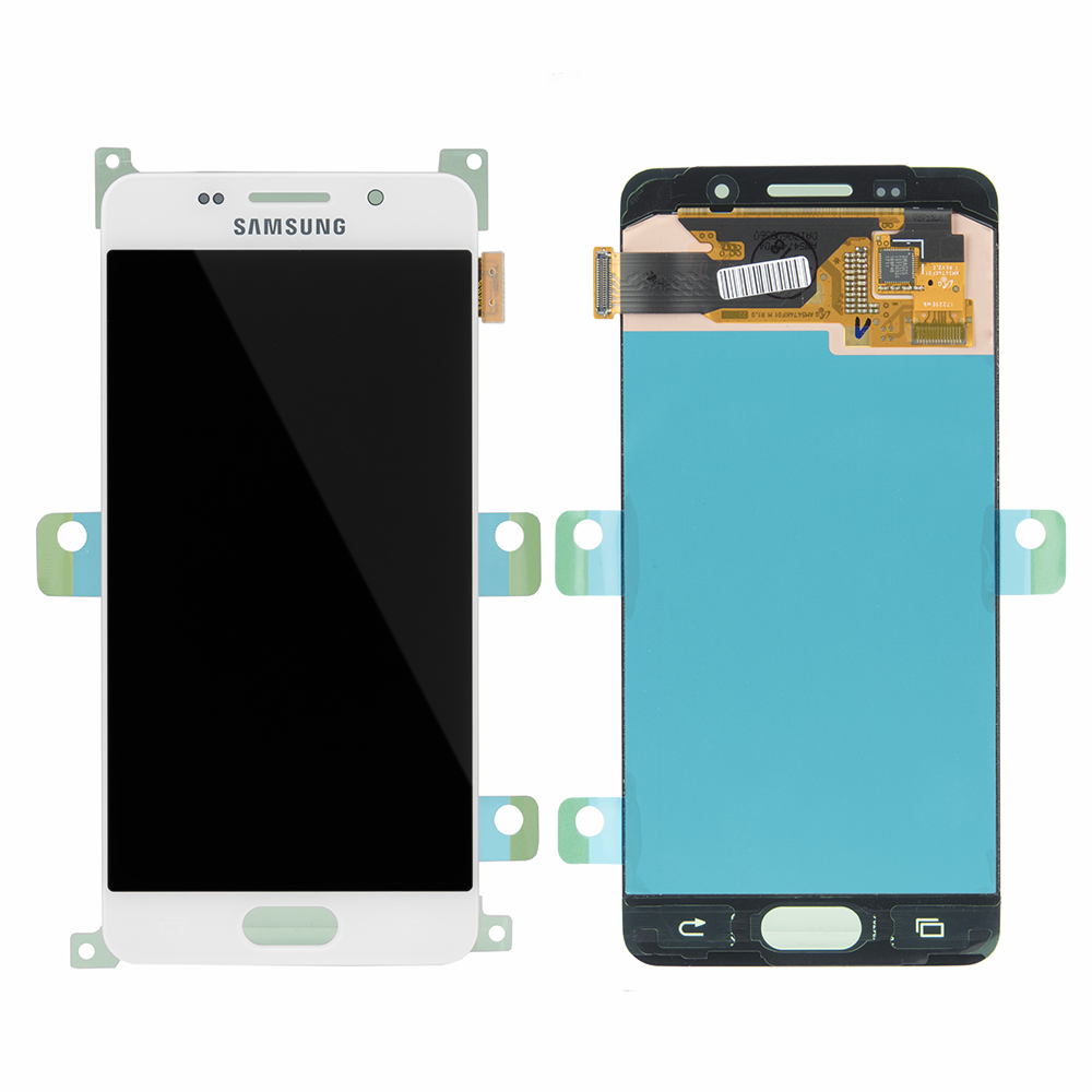 WYŚWIETLACZ LCD DO SAMSUNG A310 GALAXY A3 2016 BIAŁY GH97-18249A ORYGINAŁ SERVICE PACK