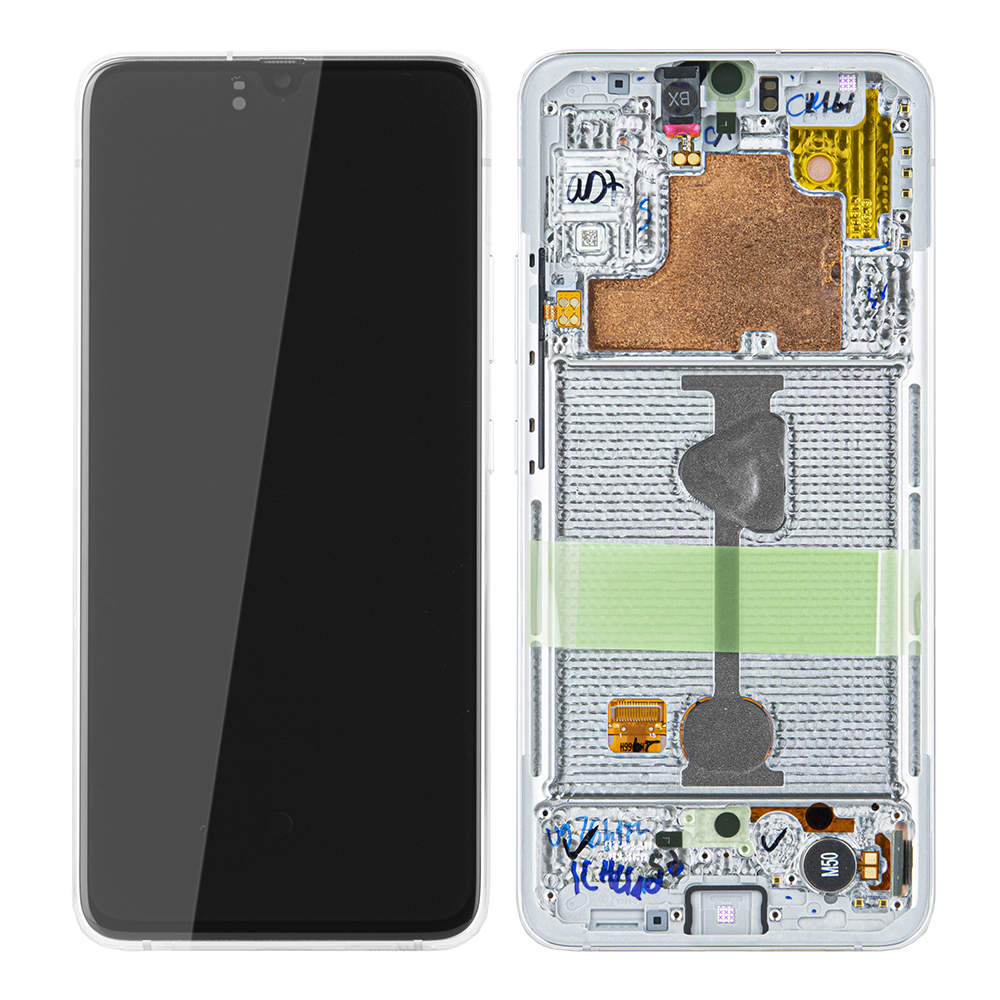 WYŚWIETLACZ LCD DO SAMSUNG A908 GALAXY A90 5G BIAŁY GH82-21092B ORYGINAŁ SERVICE PACK