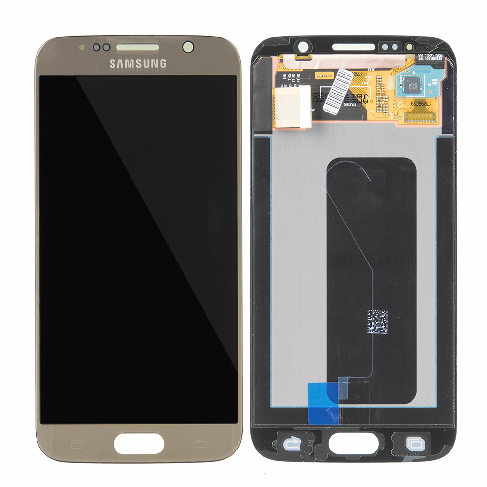 WYŚWIETLACZ LCD DO SAMSUNG G920 GALAXY S6 ZŁOTY GH97-17260C ORYGINAŁ SERVICE PACK