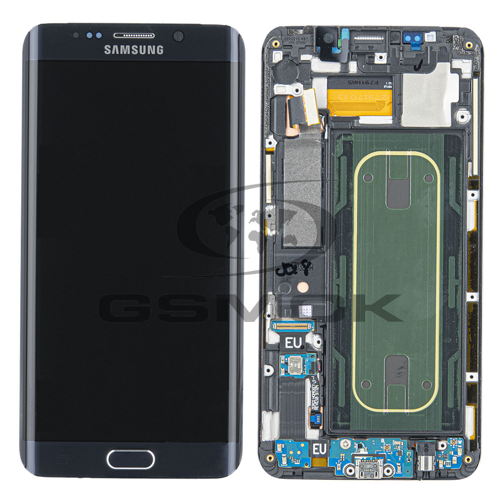 WYŚWIETLACZ LCD DO SAMSUNG G928 GALAXY S6 EDGE PLUS CZARNY GH97-17819B GH97-17852B GH97-17790B ORYGINAŁ SERVICE PACK