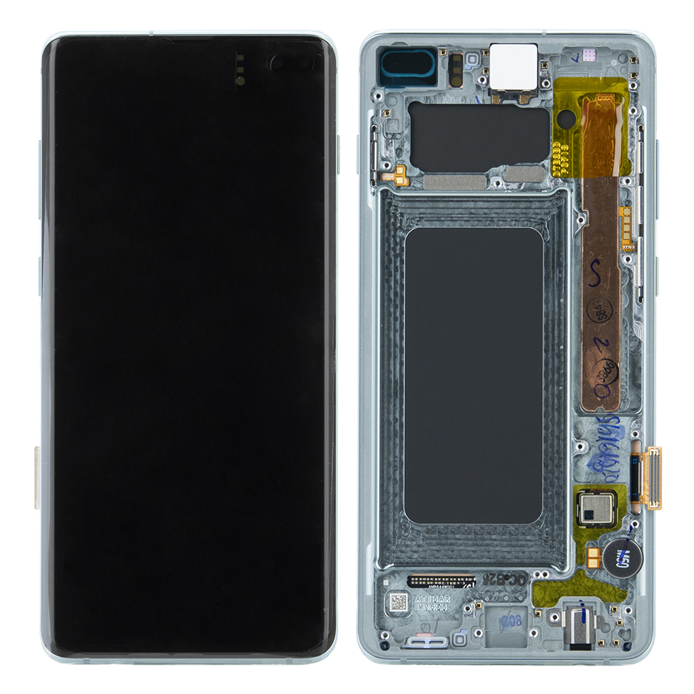 WYŚWIETLACZ LCD DO SAMSUNG G975 GALAXY S10 PLUS ZIELONY Z RAMKĄ GH82-18849E GH82-18857E GH82-18834E GH82-18853E ORYGINAŁ SERVICE PACK