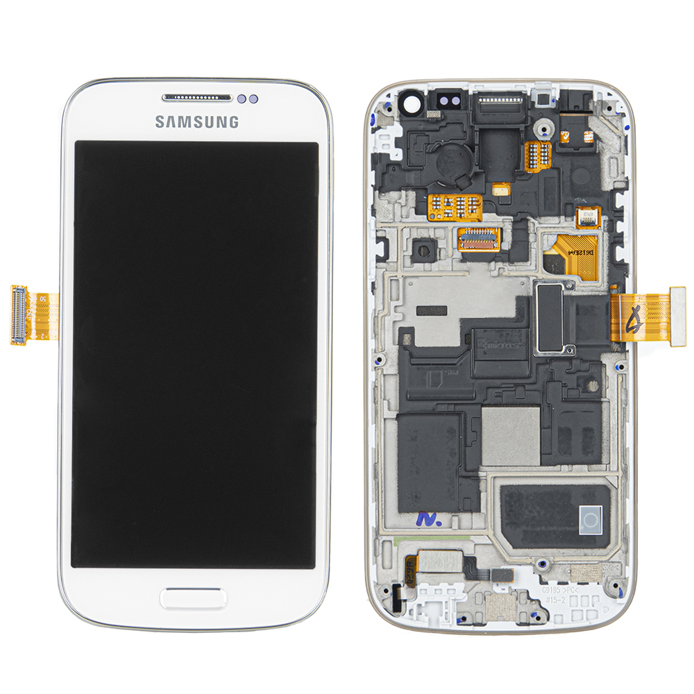 WYŚWIETLACZ LCD DO SAMSUNG I9195 GALAXY S4 MINI BIAŁY GH97-14766B ORYGINAŁ SERVICE PACK