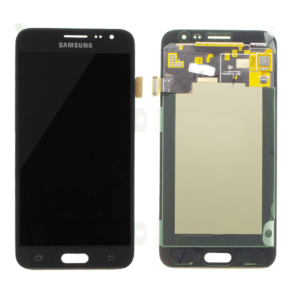 WYŚWIETLACZ LCD DO SAMSUNG J320 GALAXY J3 2016 CZARNY GH97-18414C GH97-18748C ORYGINAŁ SERVICE PACK