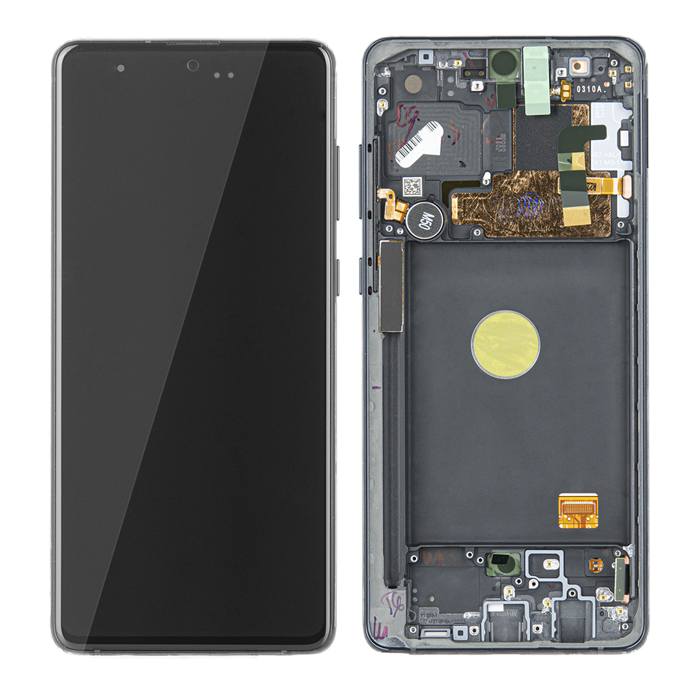 WYŚWIETLACZ LCD DO SAMSUNG N770 GALAXY NOTE 10 LITE CZARNY Z RAMKĄ GH82-22193A GH82-22055A GH82-22192A GH82-22194A ORYGINAŁ SERVICE PACK