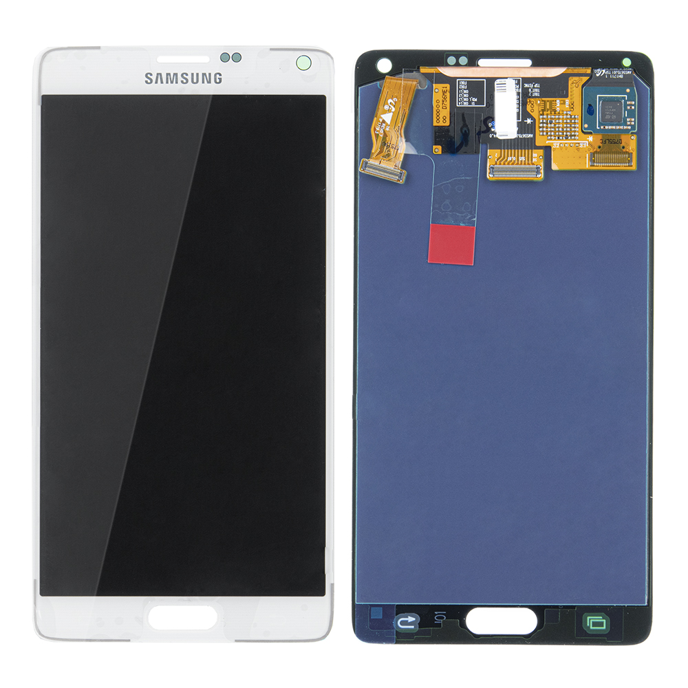 WYŚWIETLACZ LCD DO SAMSUNG N910 GALAXY NOTE 4 BIAŁY GH97-16565A ORYGINAŁ SERVICE PACK