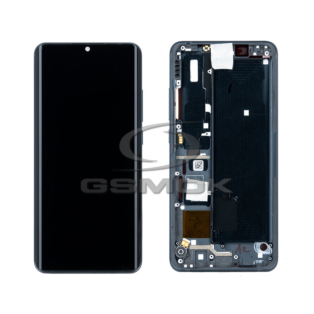 WYŚWIETLACZ LCD DO XIAOMI MI NOTE 10 LITE Z RAMKĄ TARNISH 5600040F4L00 ORYGINAŁ SERVICE PACK