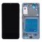 WYŚWIETLACZ LCD + PANEL DOTYKOWY KOMPLET SAMSUNG G991 GALAXY S21 CZARNY Z RAMKĄ [OLED SOFT]