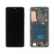 WYŚWIETLACZ LCD + PANEL DOTYKOWY KOMPLET SAMSUNG G991 GALAXY S21 Z RAMKĄ SZARY [OLED]