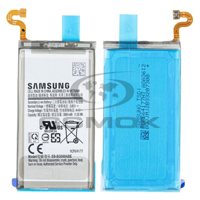 Zdjęcie 1 - BATERIA SAMSUNG G960 GALAXY S9 EB-BG960ABE EB-BG960ABA GH82-15963A 3000MAH ORYGINAŁ BULK Zdjęcie 1 - BATERIA SAMSUNG G960 GALAXY S9 EB-BG960ABE EB-BG960ABA GH82-15963A 3000MAH ORYGINAŁ BULK