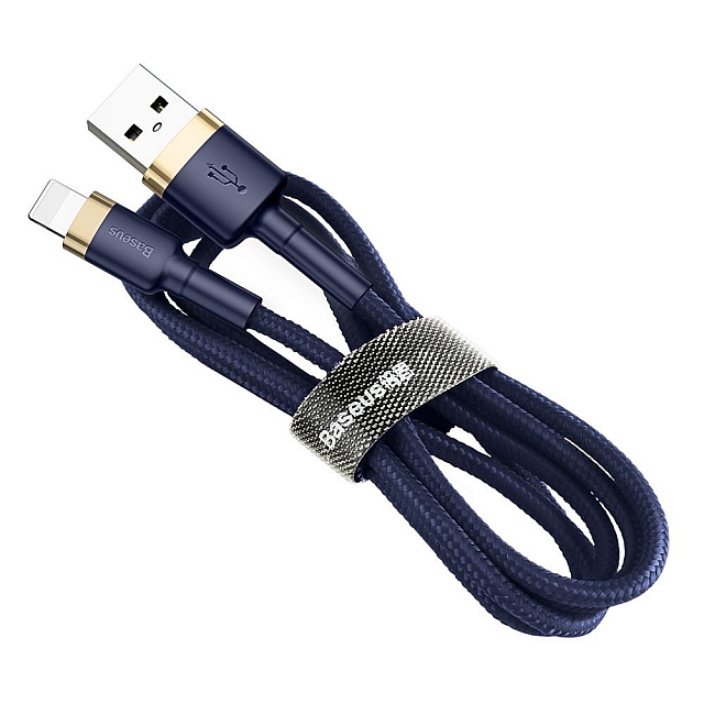 Zdjęcie 2 - KABEL USB LIGHTNING 1.5A 2M BASEUS CAFULE CALKLF-CV3 GRANAT Zdjęcie 2 - KABEL USB LIGHTNING 1.5A 2M BASEUS CAFULE CALKLF-CV3 GRANAT