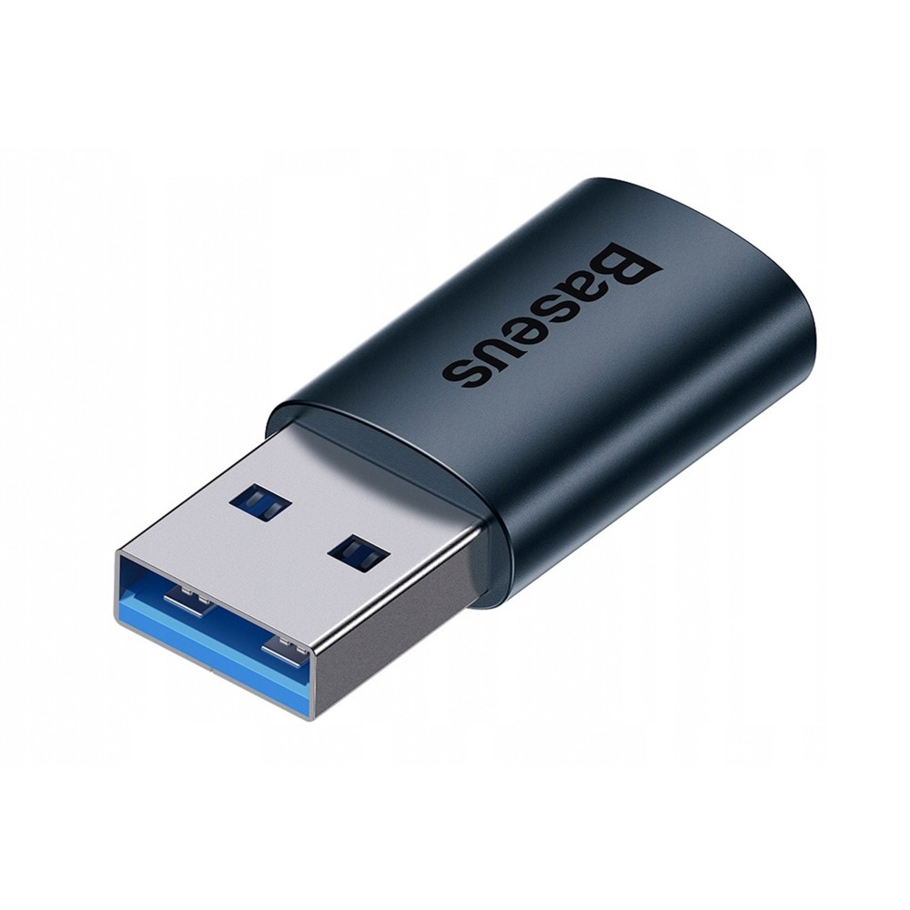 Zdjęcie 2 - ADAPTER OTG Z USB-A 3.1 DO USB-C BASEUS INGENUITY SERIES ZJJQ000103 NIEBIESKI Zdjęcie 2 - ADAPTER OTG Z USB-A 3.1 DO USB-C BASEUS INGENUITY SERIES ZJJQ000103 NIEBIESKI