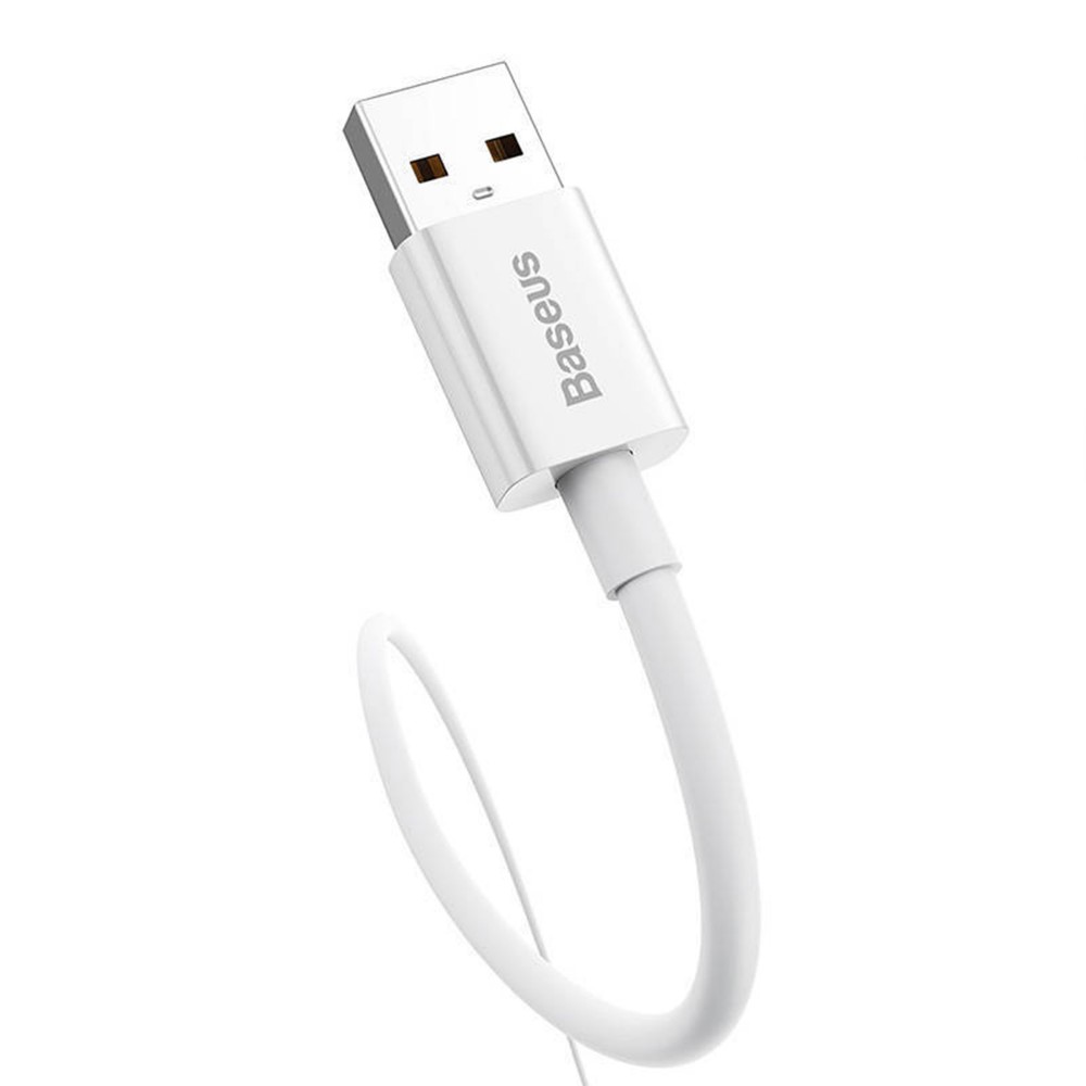 Zdjęcie 4 - KABEL USB DO USB-C 100W 1M BASEUS SUPERIOR P10320102214-01 BIAŁY Zdjęcie 4 - KABEL USB DO USB-C 100W 1M BASEUS SUPERIOR P10320102214-01 BIAŁY
