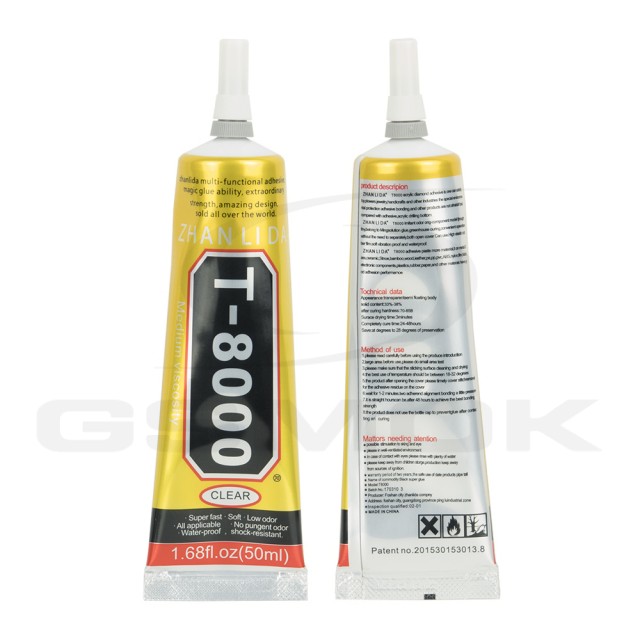 Zdjęcie 2 - KLEJ SYNTETYCZNY T8000 50ML Zdjęcie 2 - KLEJ SYNTETYCZNY T8000 50ML
