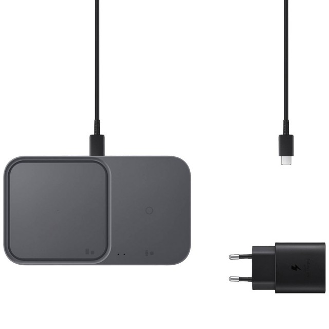 Zdjęcie 3 - ŁADOWARKA BEZPRZEWODOWA INDUKCYJNA SAMSUNG EP-P5400TBEGEU DUO 15W CZARNY ORYGINAŁ BLISTER Zdjęcie 3 - ŁADOWARKA BEZPRZEWODOWA INDUKCYJNA SAMSUNG EP-P5400TBEGEU DUO 15W CZARNY ORYGINAŁ BLISTER