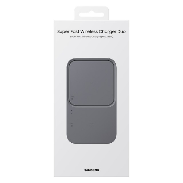 Zdjęcie 2 - ŁADOWARKA BEZPRZEWODOWA INDUKCYJNA SAMSUNG EP-P5400TBEGEU DUO 15W CZARNY ORYGINAŁ BLISTER Zdjęcie 2 - ŁADOWARKA BEZPRZEWODOWA INDUKCYJNA SAMSUNG EP-P5400TBEGEU DUO 15W CZARNY ORYGINAŁ BLISTER