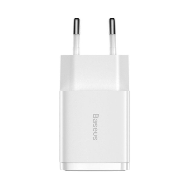 Zdjęcie 6 - ŁADOWARKA SIECIOWA BASEUS 2XUSB 10.5W 2.1A CCXJ010202 BIAŁA Zdjęcie 6 - ŁADOWARKA SIECIOWA BASEUS 2XUSB 10.5W 2.1A CCXJ010202 BIAŁA