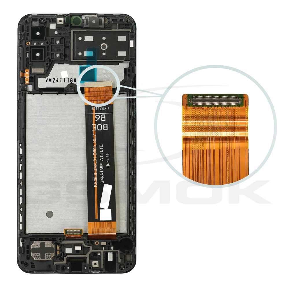Zdjęcie 4 - WYŚWIETLACZ LCD DO SAMSUNG M135 GALAXY M13 Z RAMKĄ GH82-29132A GH82-29133A ORYGINAŁ SERVICE PACK Zdjęcie 4 - WYŚWIETLACZ LCD DO SAMSUNG M135 GALAXY M13 Z RAMKĄ GH82-29132A GH82-29133A ORYGINAŁ SERVICE PACK