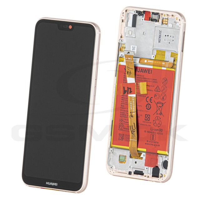 Zdjęcie 2 - WYŚWIETLACZ LCD DO HUAWEI P20 LITE Z RAMKĄ I BATERIĄ RÓŻ 02351VUW 02351XUB ORYGINAŁ SERVICE PACK Zdjęcie 2 - WYŚWIETLACZ LCD DO HUAWEI P20 LITE Z RAMKĄ I BATERIĄ RÓŻ 02351VUW 02351XUB ORYGINAŁ SERVICE PACK