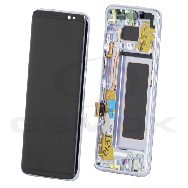 Zdjęcie 3 - WYŚWIETLACZ LCD DO SAMSUNG G950 GALAXY S8 FIOLET / ORCHID GREY Z RAMKĄ GH97-20457C, GH97-20629C, GH97-20473C, GH97-20458C ORYGINAŁ SERVICE PACK Zdjęcie 3 - WYŚWIETLACZ LCD DO SAMSUNG G950 GALAXY S8 FIOLET / ORCHID GREY Z RAMKĄ GH97-20457C, GH97-20629C, GH97-20473C, GH97-20458C ORYGINAŁ SERVICE PACK